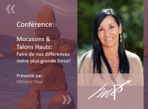 Mocassin & talons hauts conférence de Mélanie Paul