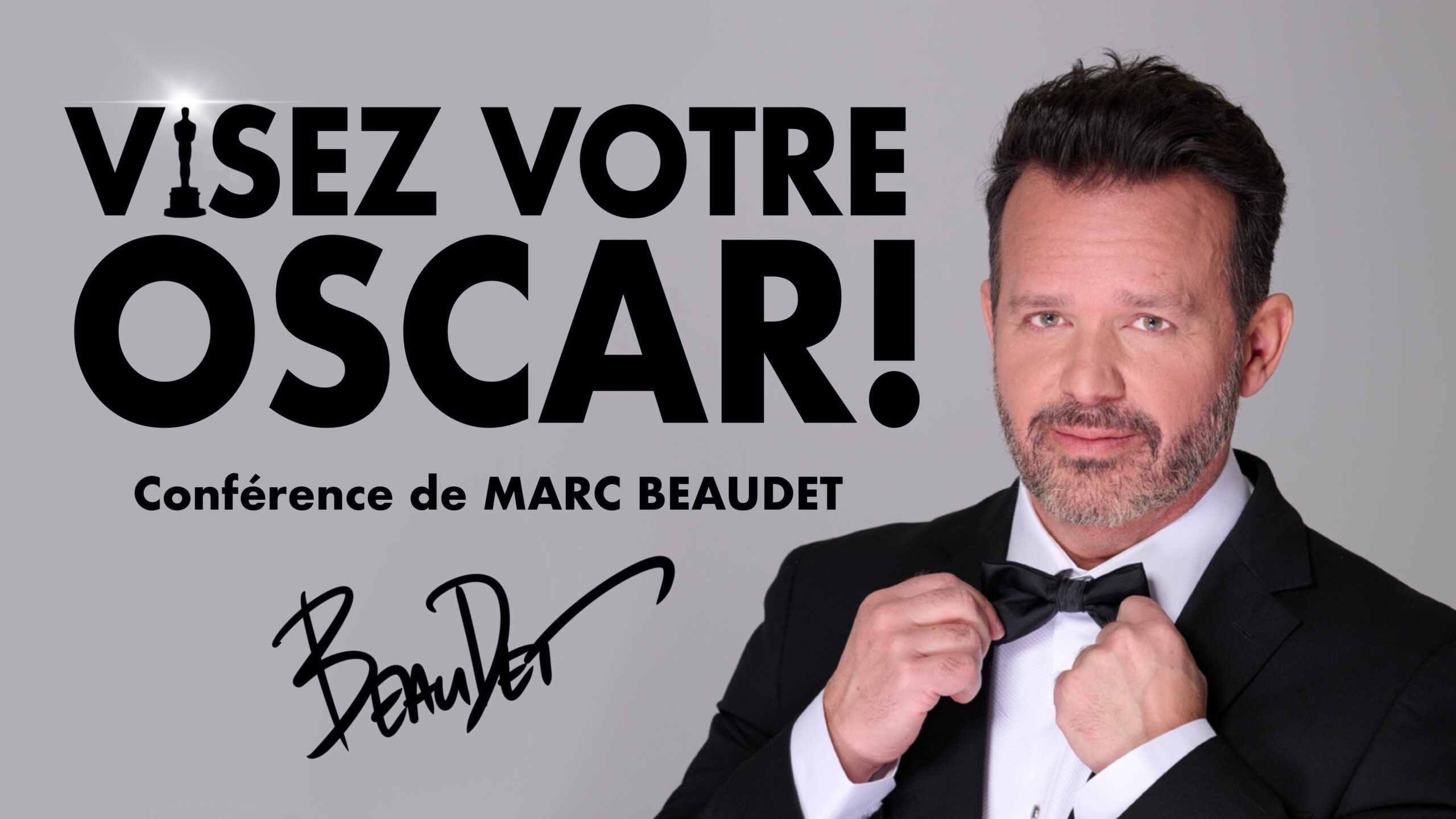 conférence de Marc Beaudet Oscar