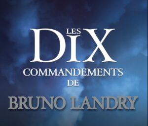 Les Dix Commandements de Bruno, c’est un voyage teinté d’observation, d’humour, de rire et de partage d’émotions.