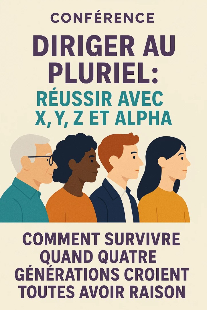 Conférence de Alain samson. Diriger au pluriel : réussir avec X, Y, Z et Alpha